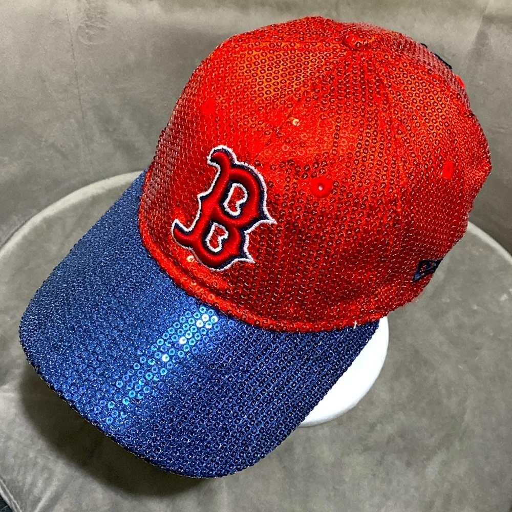 BOSTON RED SOX Victoria's Secret PINK LIMITED EDITION BLING SEQUIN SPARKLE